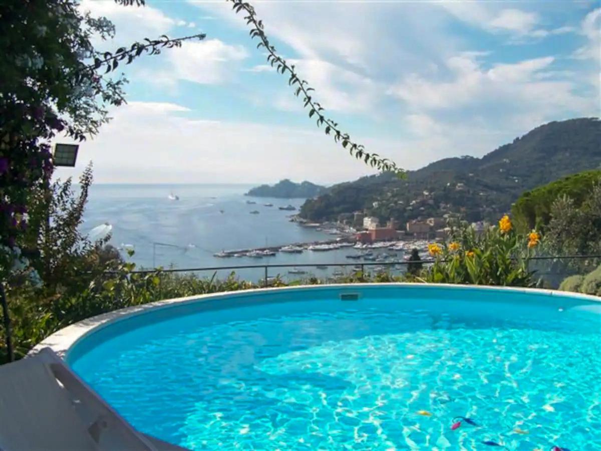 L'Uliveto Di Santa Con Piscina Villa Santa Margherita Ligure Kültér fotó