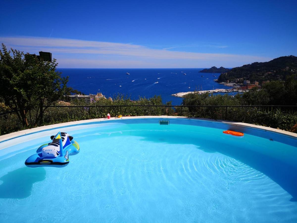 L'Uliveto Di Santa Con Piscina Villa Santa Margherita Ligure Kültér fotó